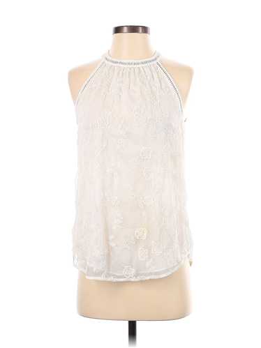 Meadow Rue Women Silver Sleeveless Blouse XS