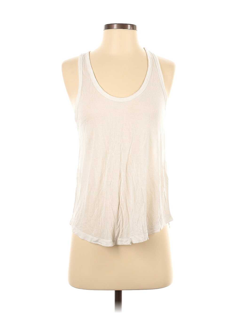 Banana Republic Women Ivory Tank Top XS - image 1