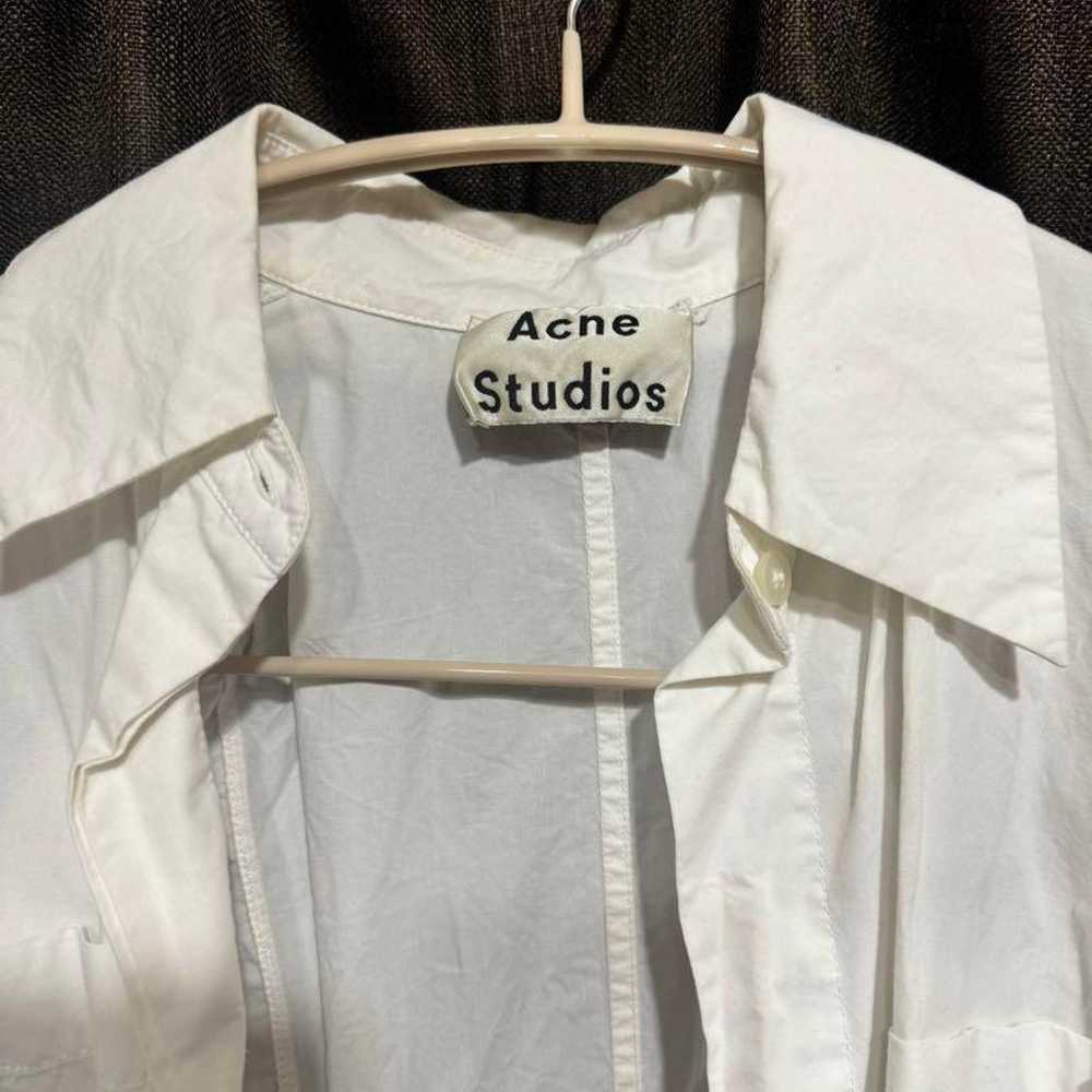 acne studios shirt white shirt vintage - image 1