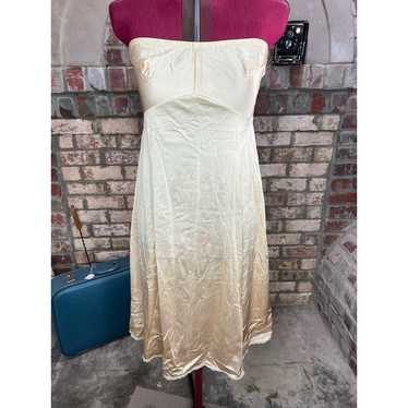 slip dress strapless nude - image 1