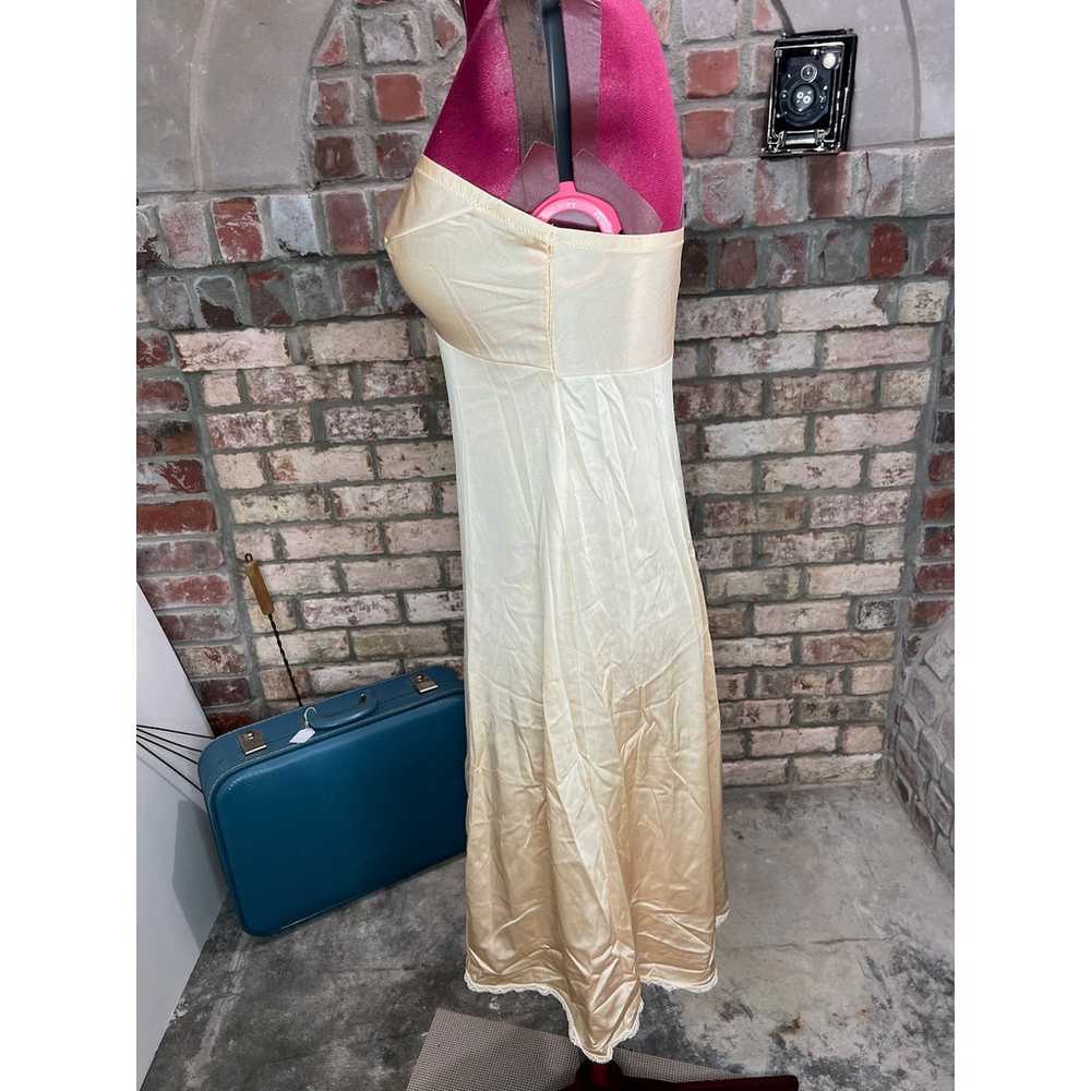 slip dress strapless nude - image 6