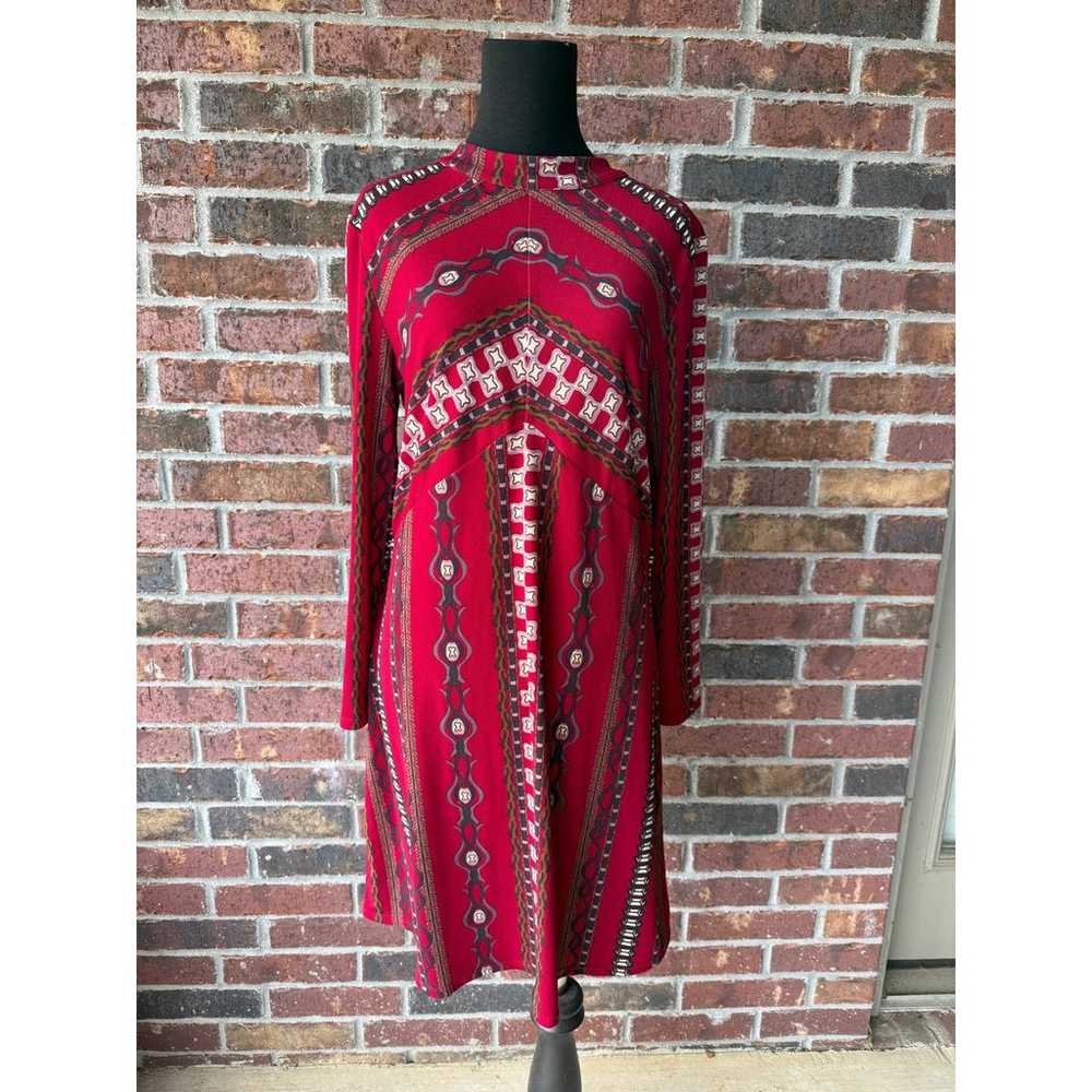 Free People Red Stella dress - size L - boho - mi… - image 1