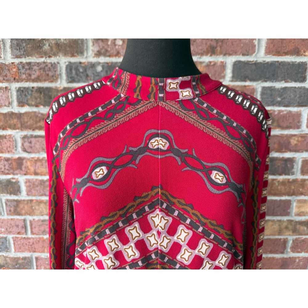 Free People Red Stella dress - size L - boho - mi… - image 3