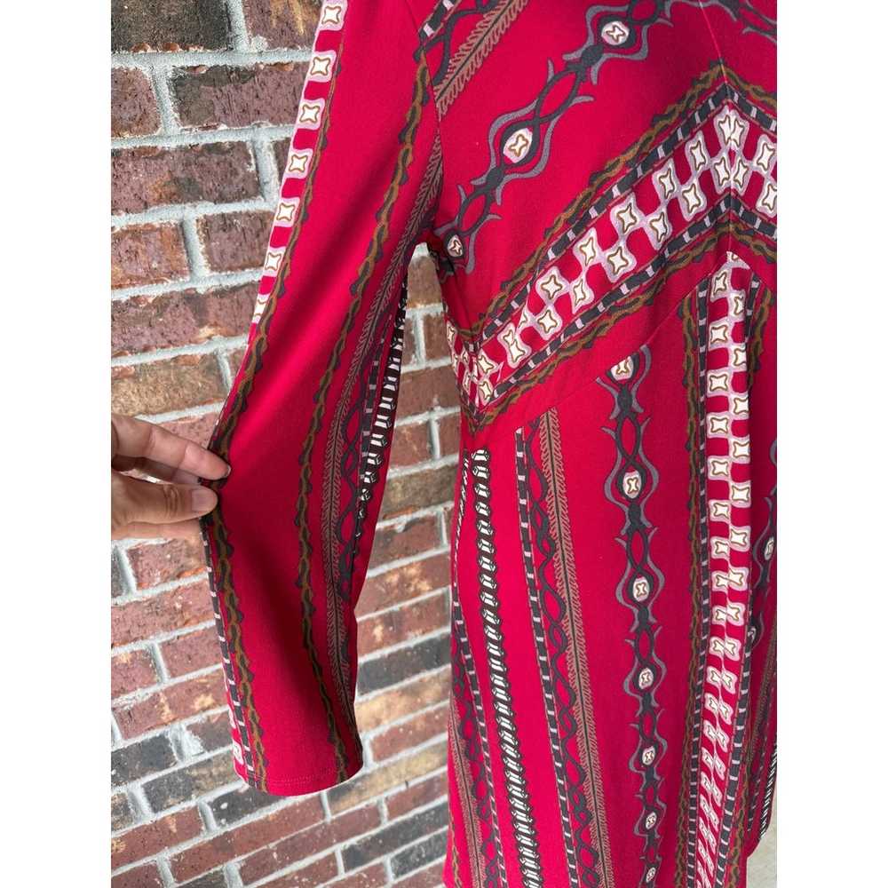 Free People Red Stella dress - size L - boho - mi… - image 4