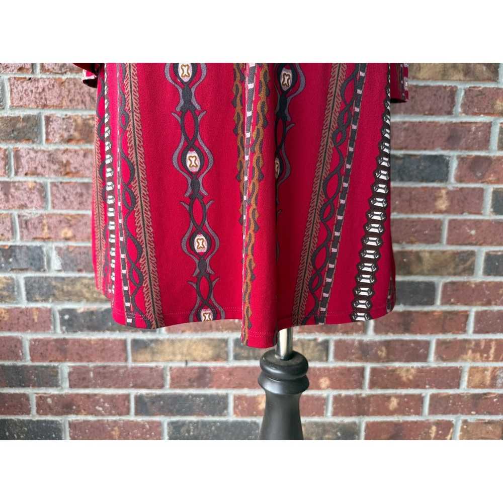 Free People Red Stella dress - size L - boho - mi… - image 5