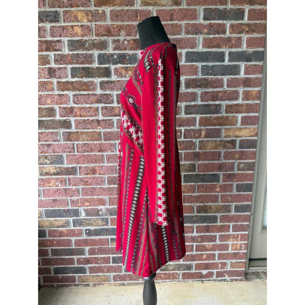 Free People Red Stella dress - size L - boho - mi… - image 7