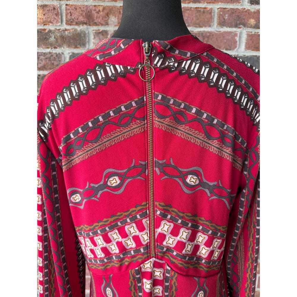 Free People Red Stella dress - size L - boho - mi… - image 9