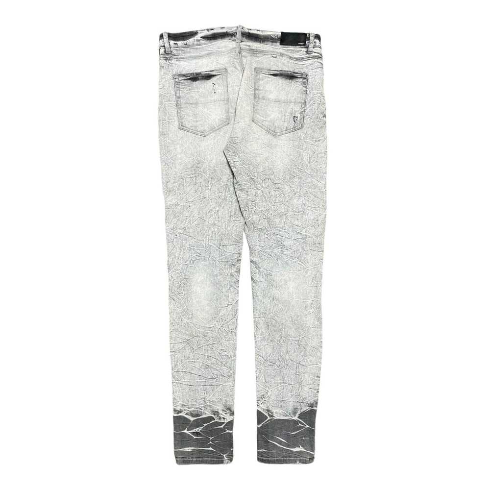 Amiri Amiri MX1 Charcoal Bandana Patch Jeans Dirt… - image 2