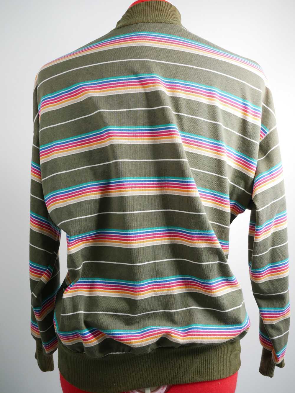 Rainbow Striped Pullover - image 2