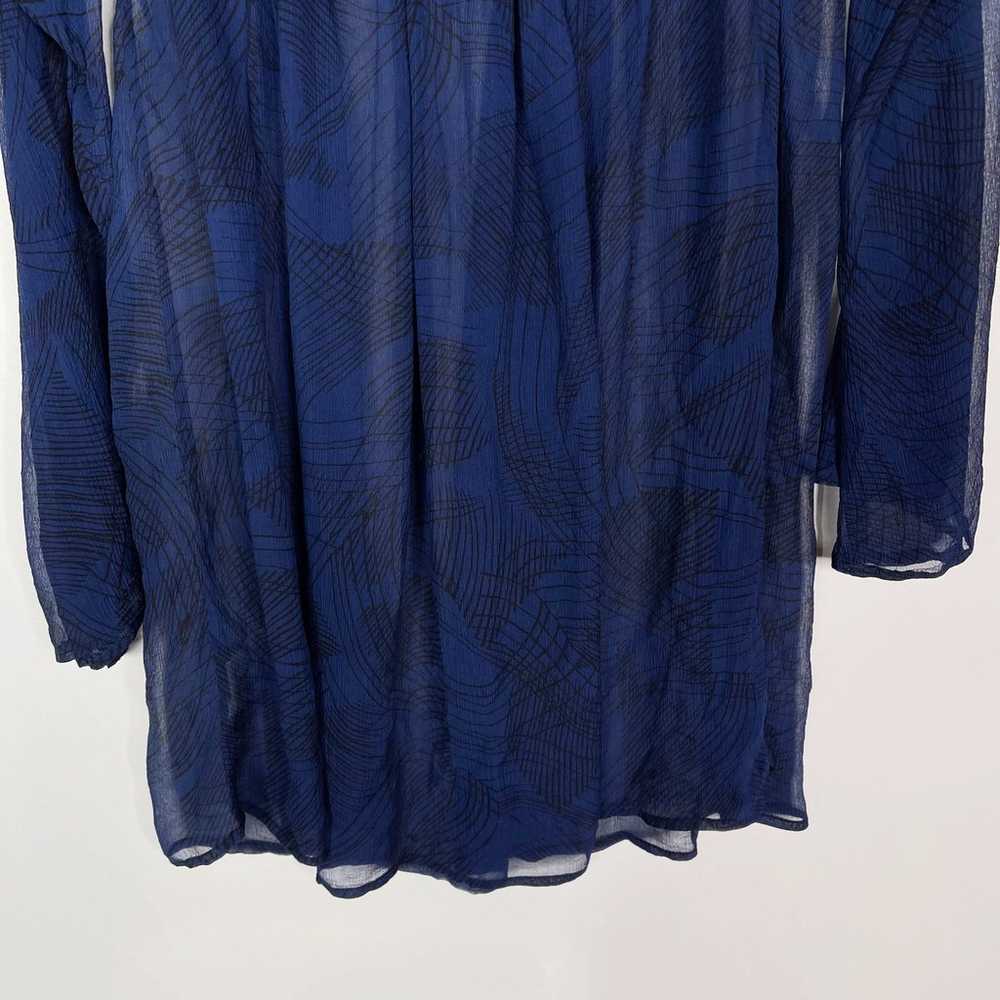 Winter Kate Small Blue Black Grace Vintage Silk S… - image 7