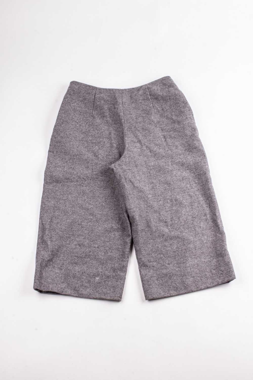 Valentino Grey Wool Shorts - image 3