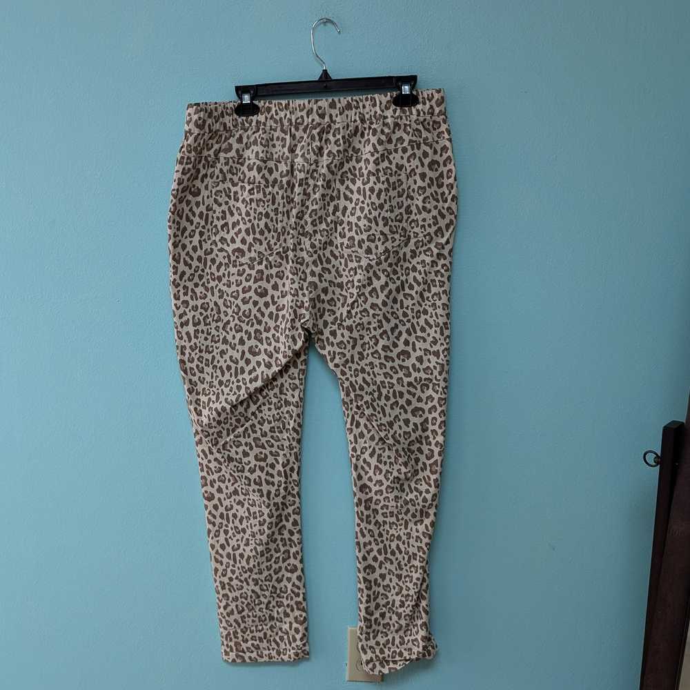 A Beautiful Soul Animal Print Jeggings Sz18/20 - image 2