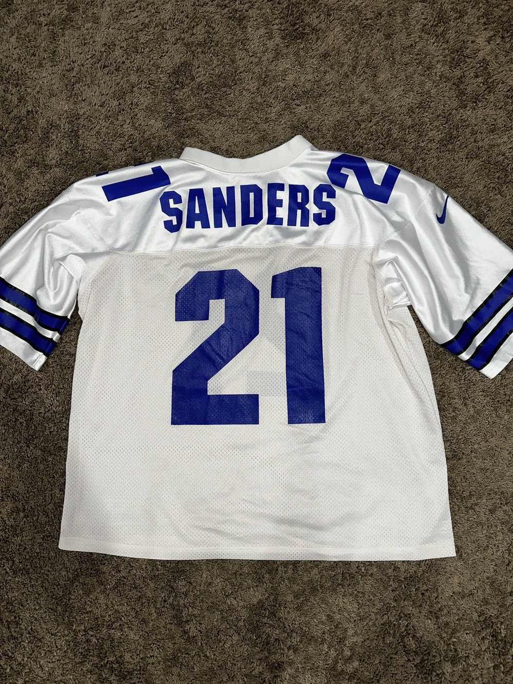 Nike VINTAGE DALLAS COWBOYS HOME JERSEY #21 DEION… - image 7