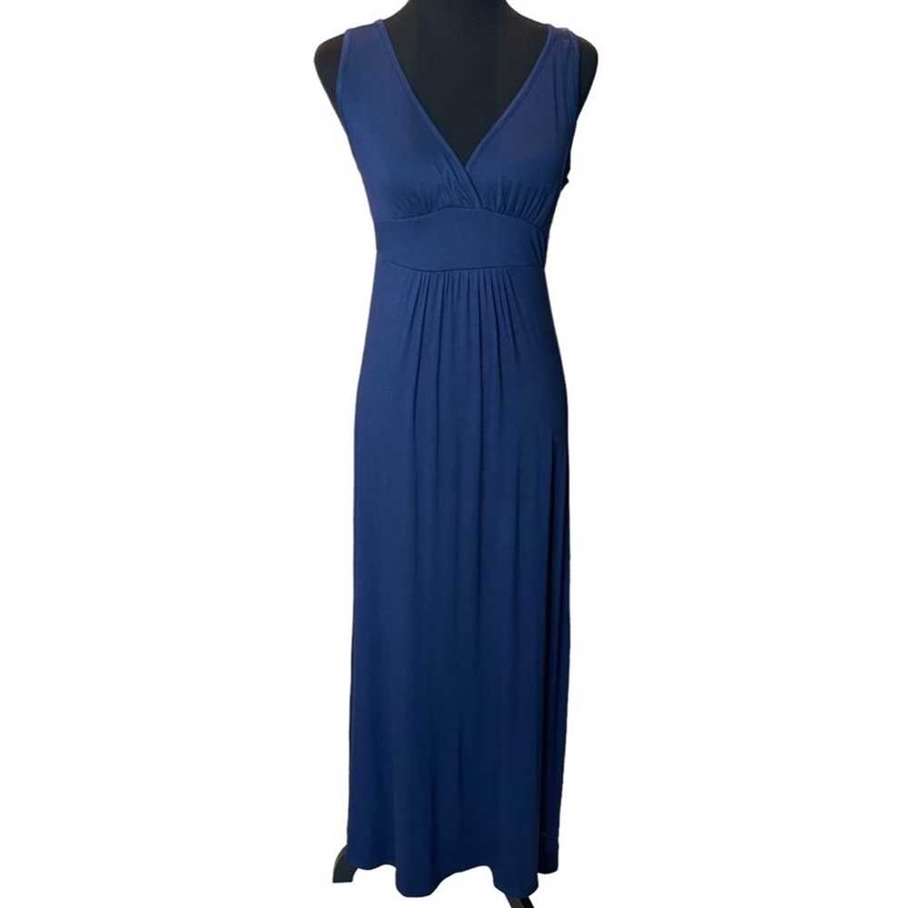 New  ~ LOVEAPELLA ~ V-neck Jersey Maxi Dress Smal… - image 2