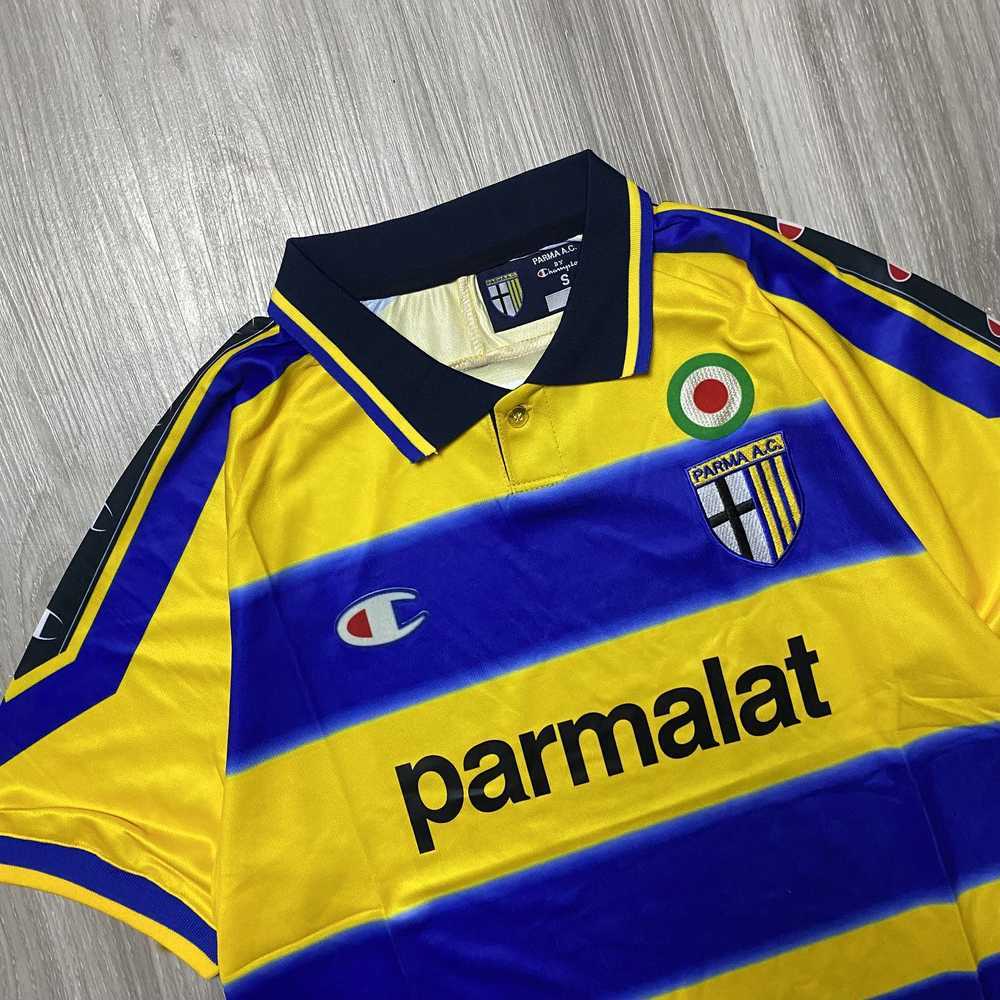 Champion × Jersey × Soccer Jersey Vintage Parma 1… - image 3