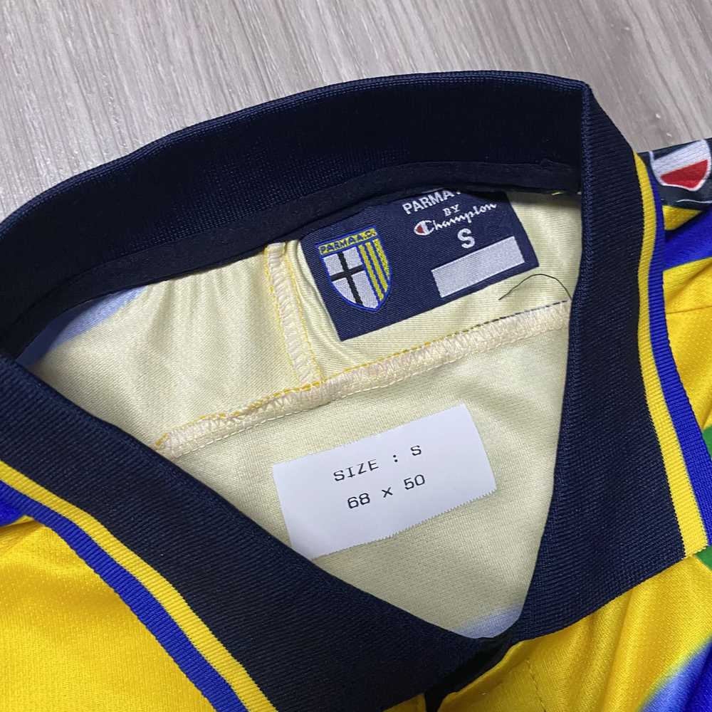 Champion × Jersey × Soccer Jersey Vintage Parma 1… - image 5