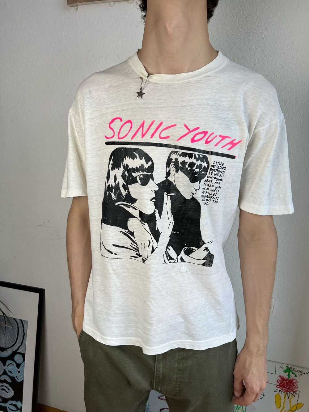 Band Tees × Streetwear Sonic Youth Band Tees Shir… - image 1