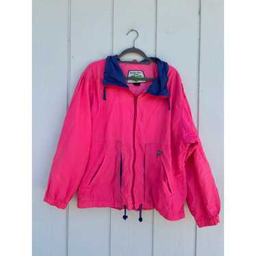 Vintage Pacific Trail Sport 5 Hot Pink Windbreaker