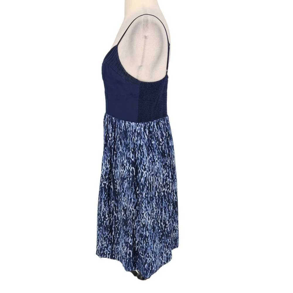 Anthropologie Moulinette Soeurs Silk Blue Dress - image 3