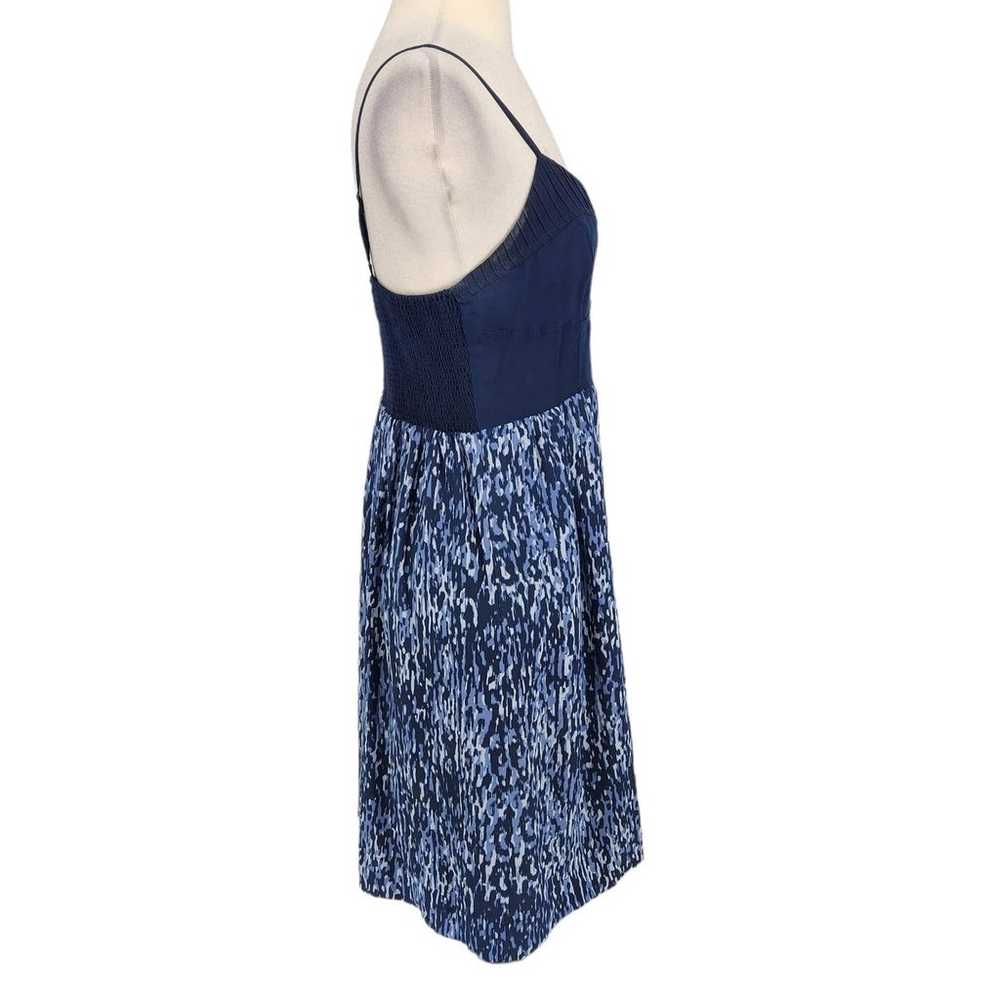 Anthropologie Moulinette Soeurs Silk Blue Dress - image 5