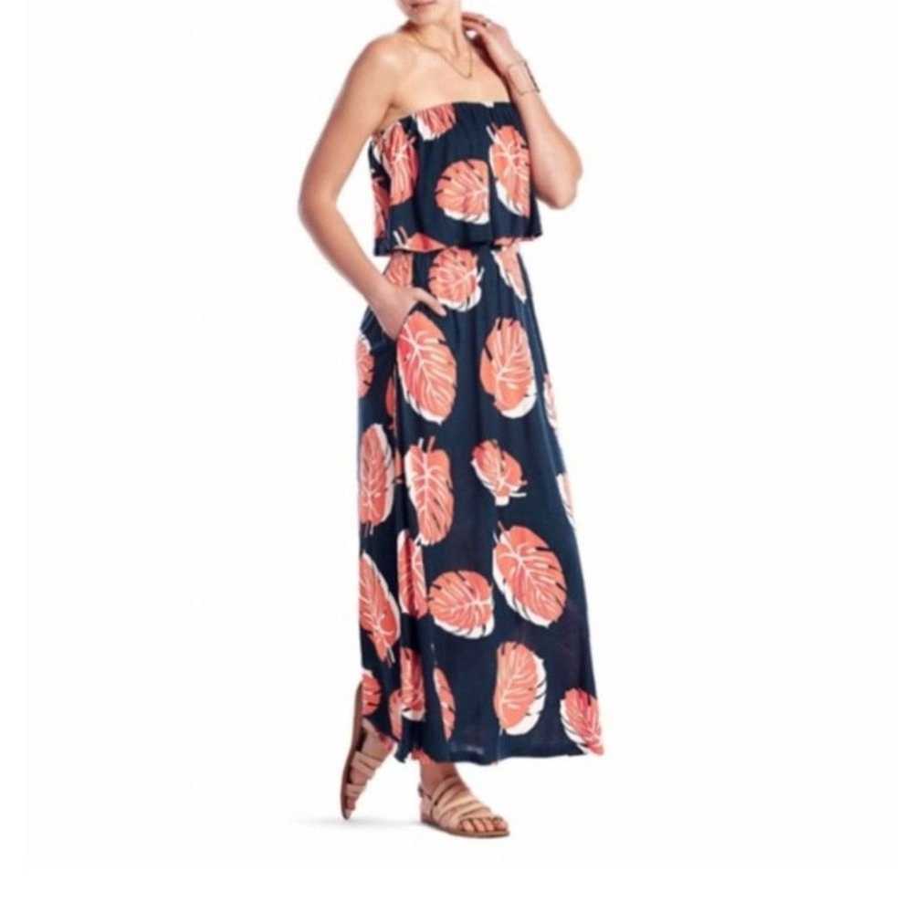 Lucky Brand Strapless Maxi Dress - Size Small - N… - image 1