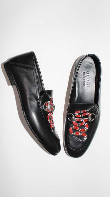 gucci brixton slip on loafer