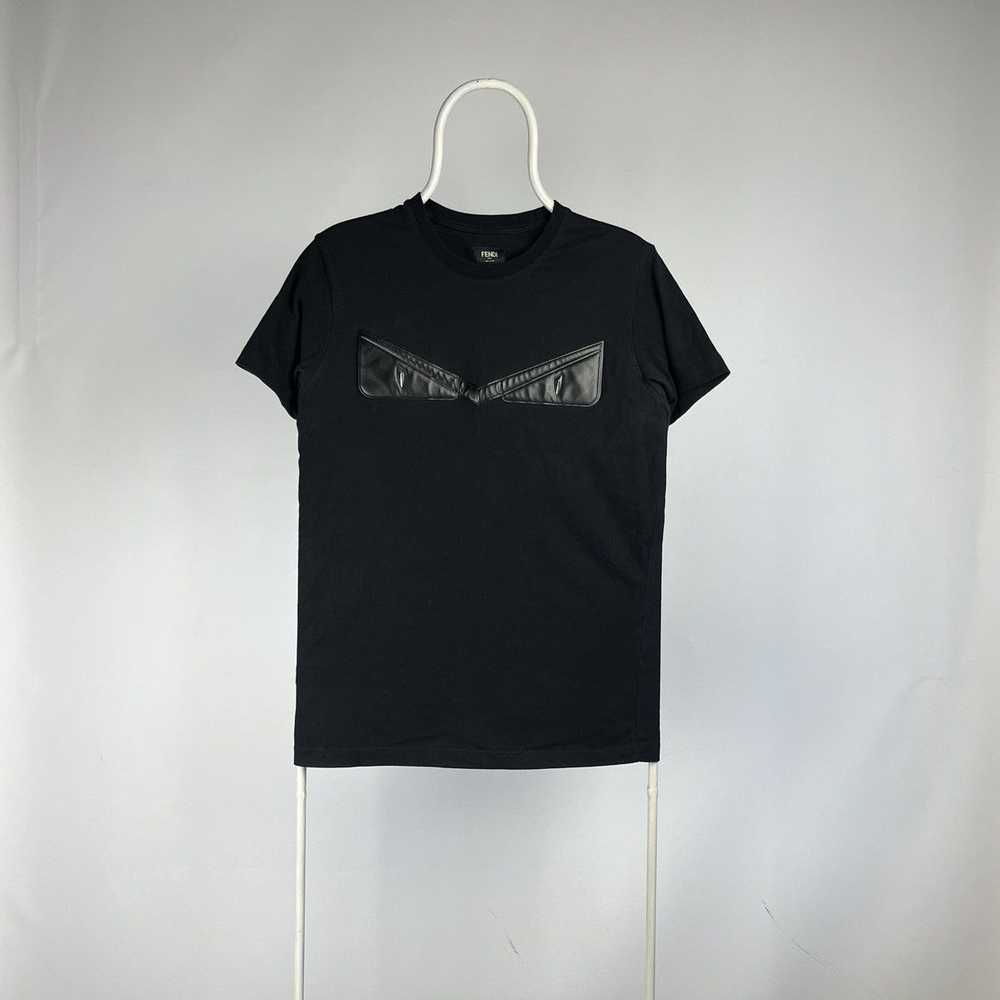 Fendi Fendi roma Tshirt leather eyes size Small - image 1