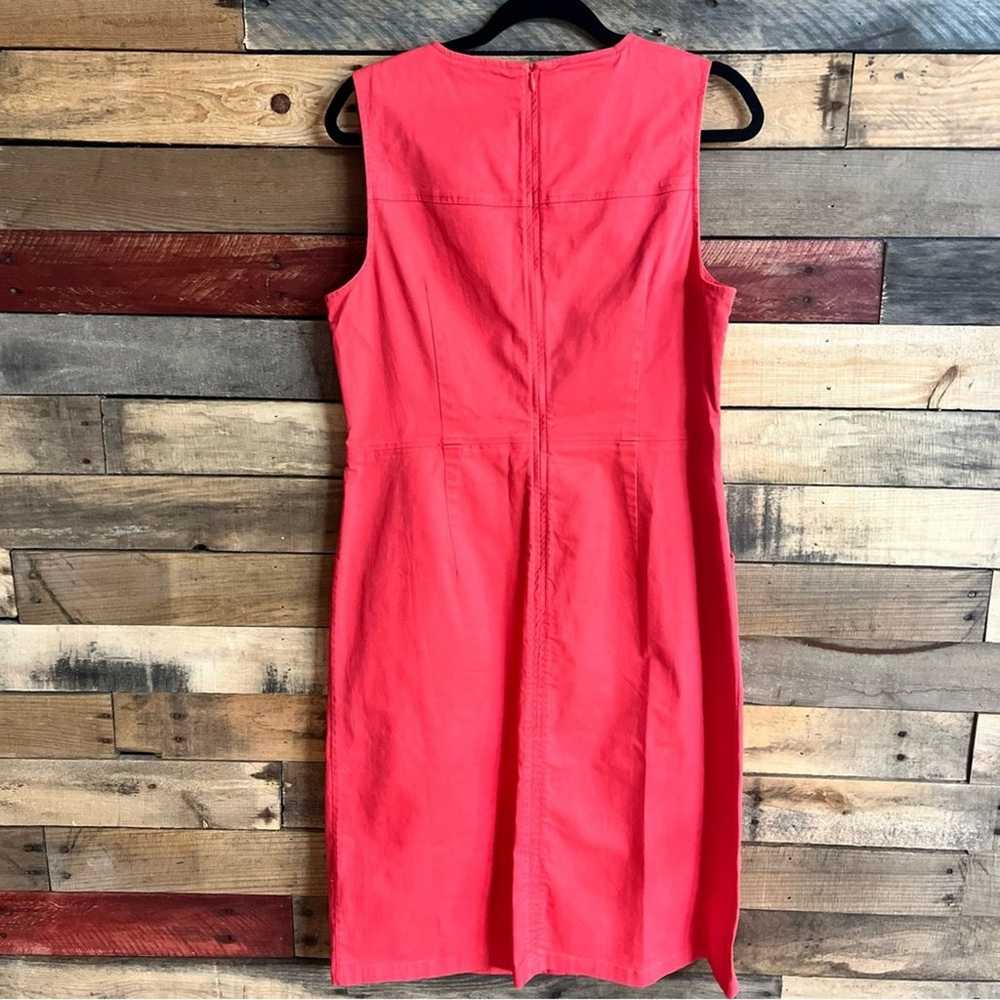 Boden Coral Dress Size 10 Long - image 2