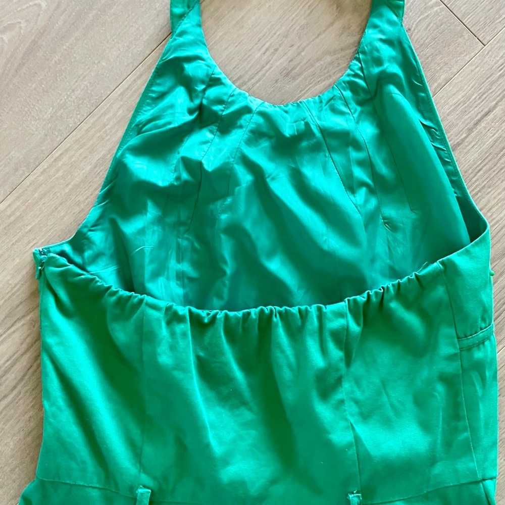 Womens Green Halter Dress - image 10