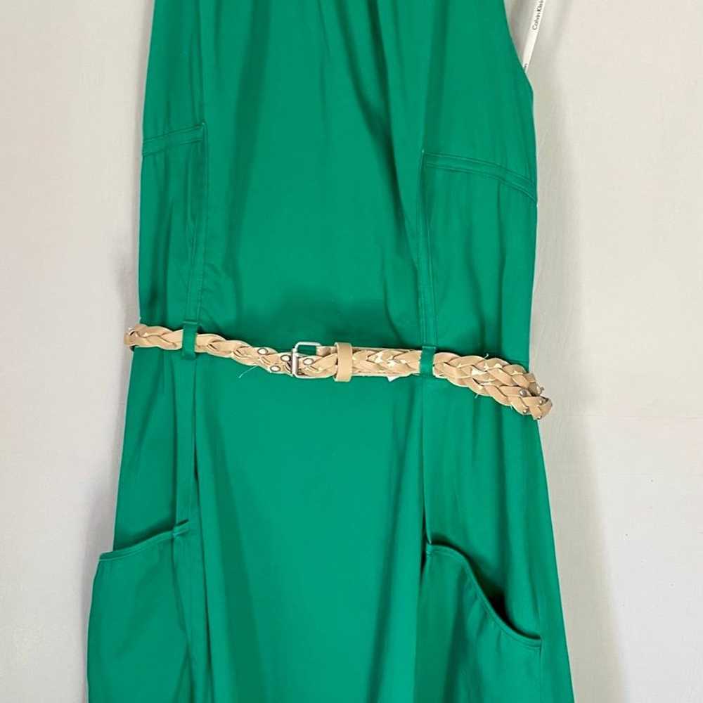 Womens Green Halter Dress - image 2