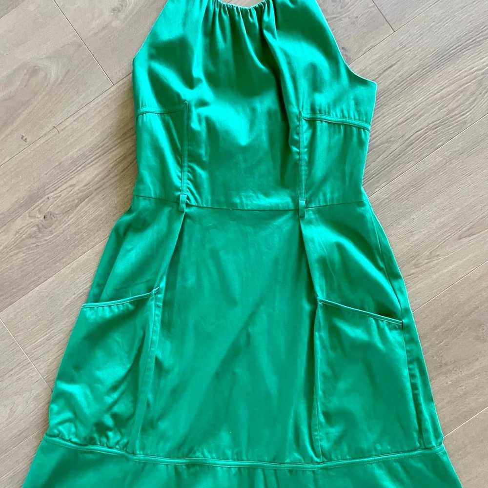 Womens Green Halter Dress - image 5