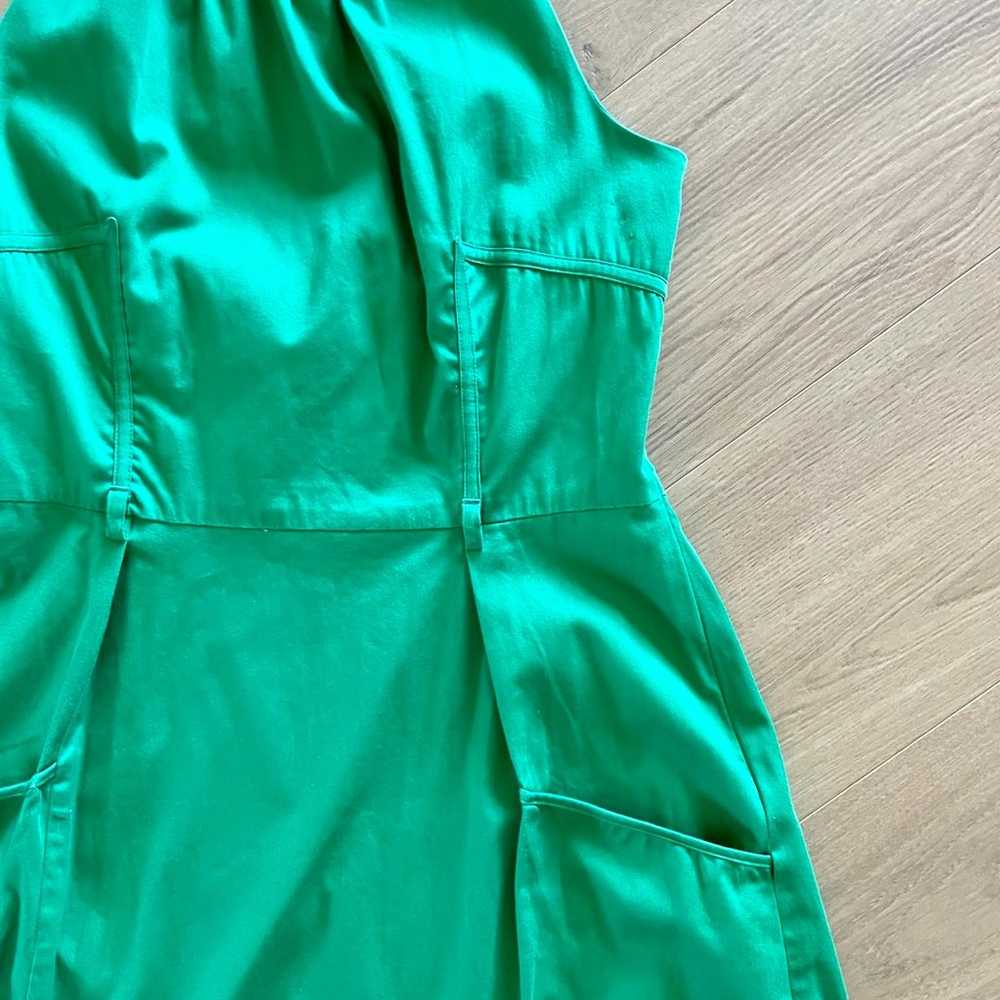 Womens Green Halter Dress - image 6