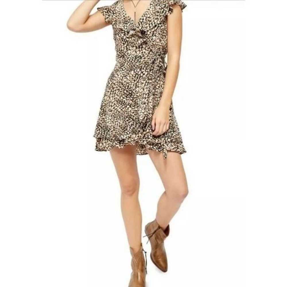 NWOT free People mini wrap dress size S - image 5