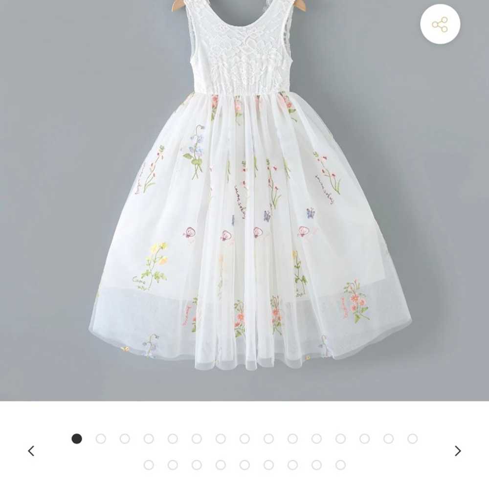 Flower girl dress 4t - image 1