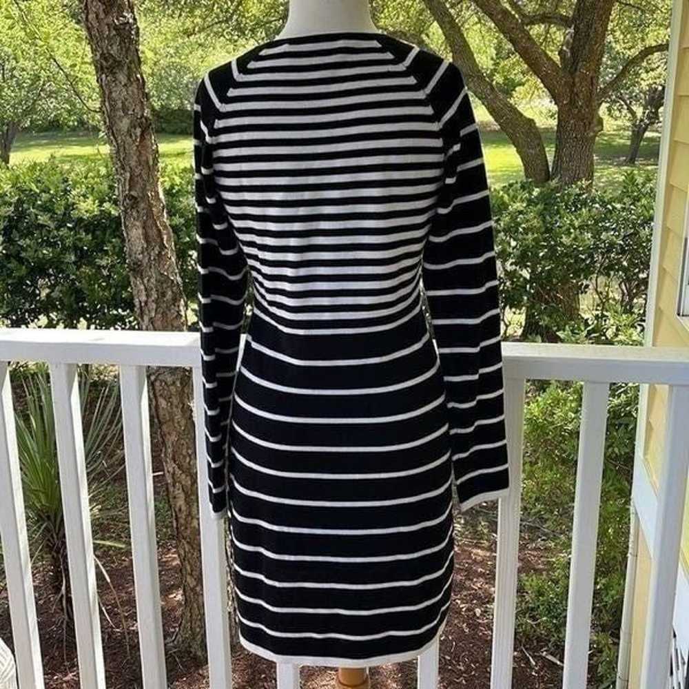 Trina Turk Merino Wool Striped Dress - image 2