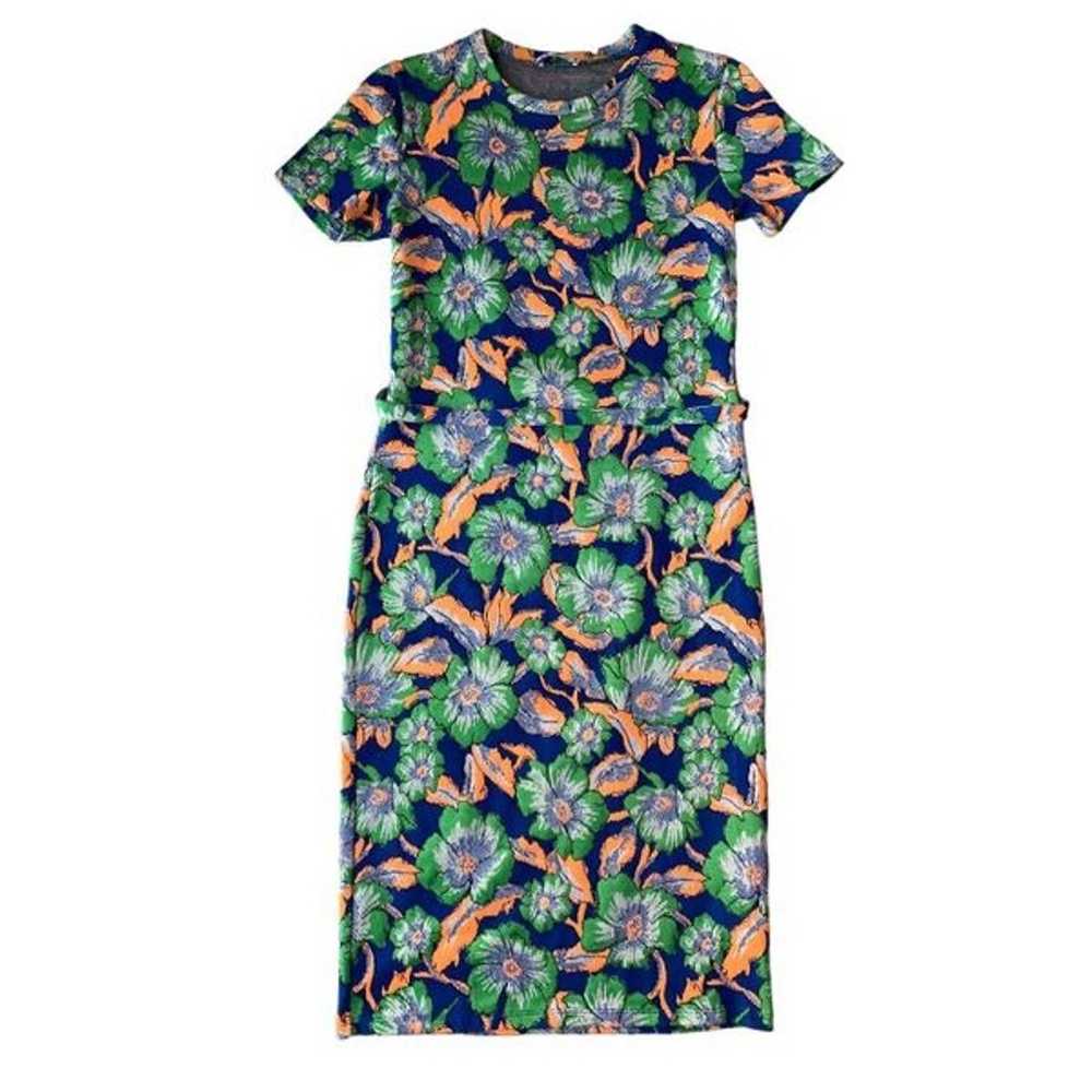 ZARA Printed Jacquard Belted Dress - image 6