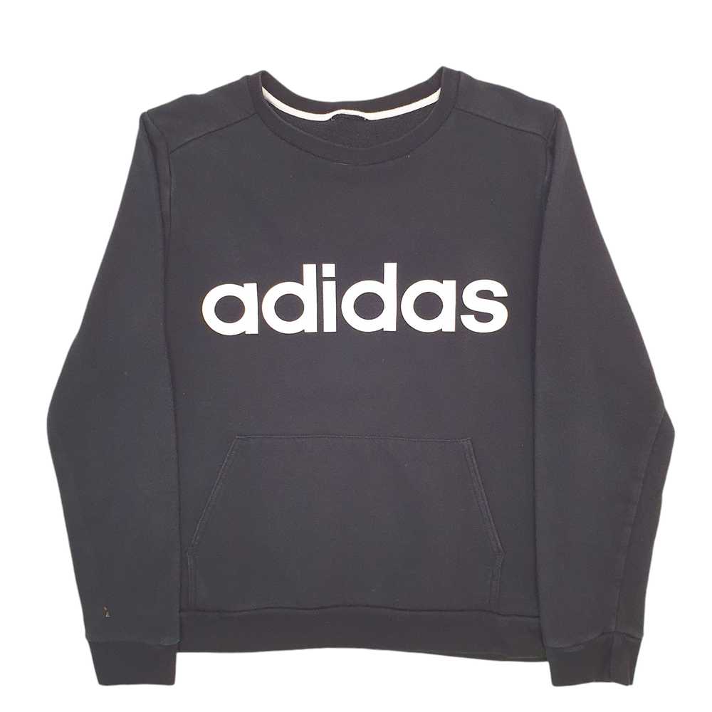 ADIDAS Crewneck Spellout Jumper Sweatshirt Womens… - image 1