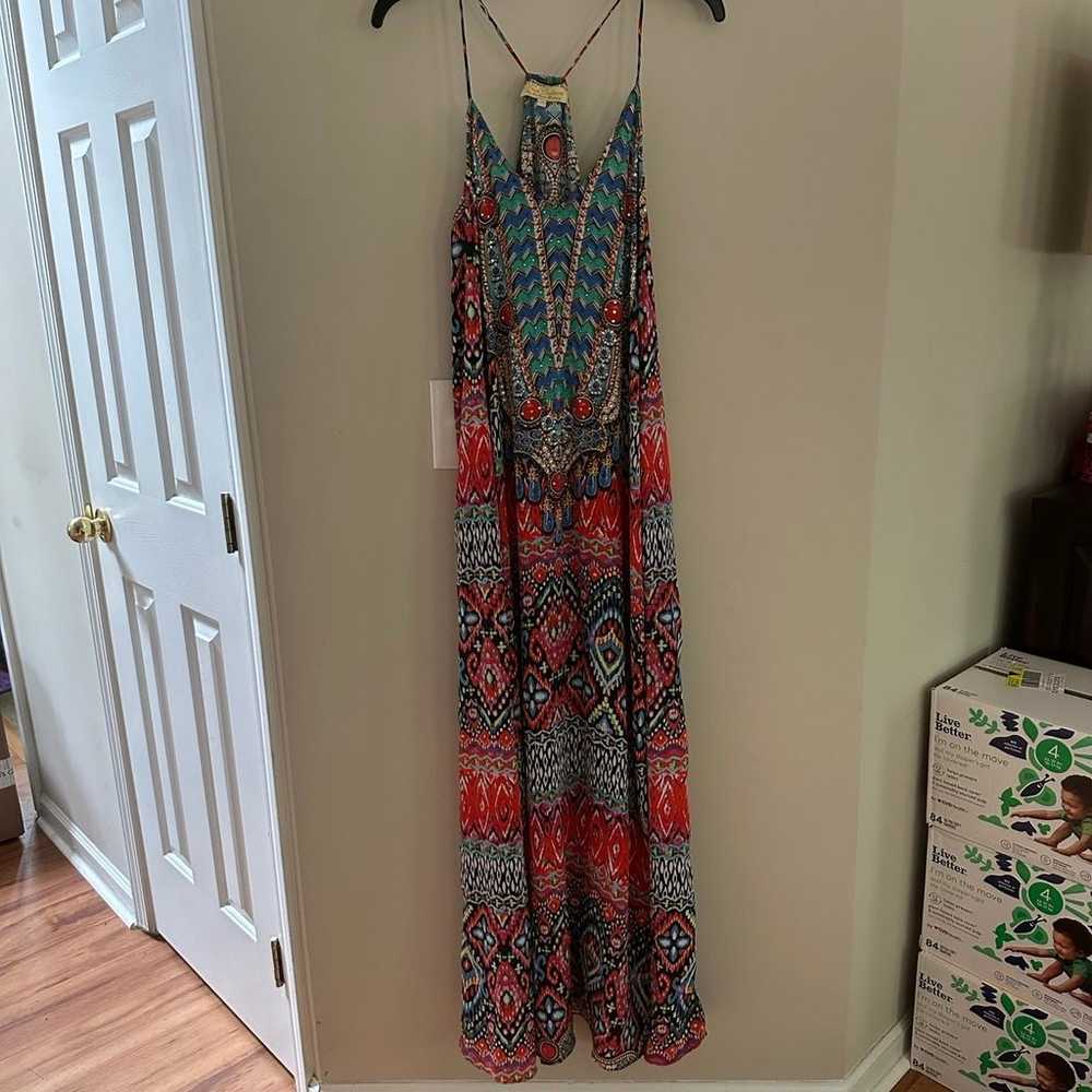 True Colors by La Moda Cloththing Maxi Dress L/XL - image 2