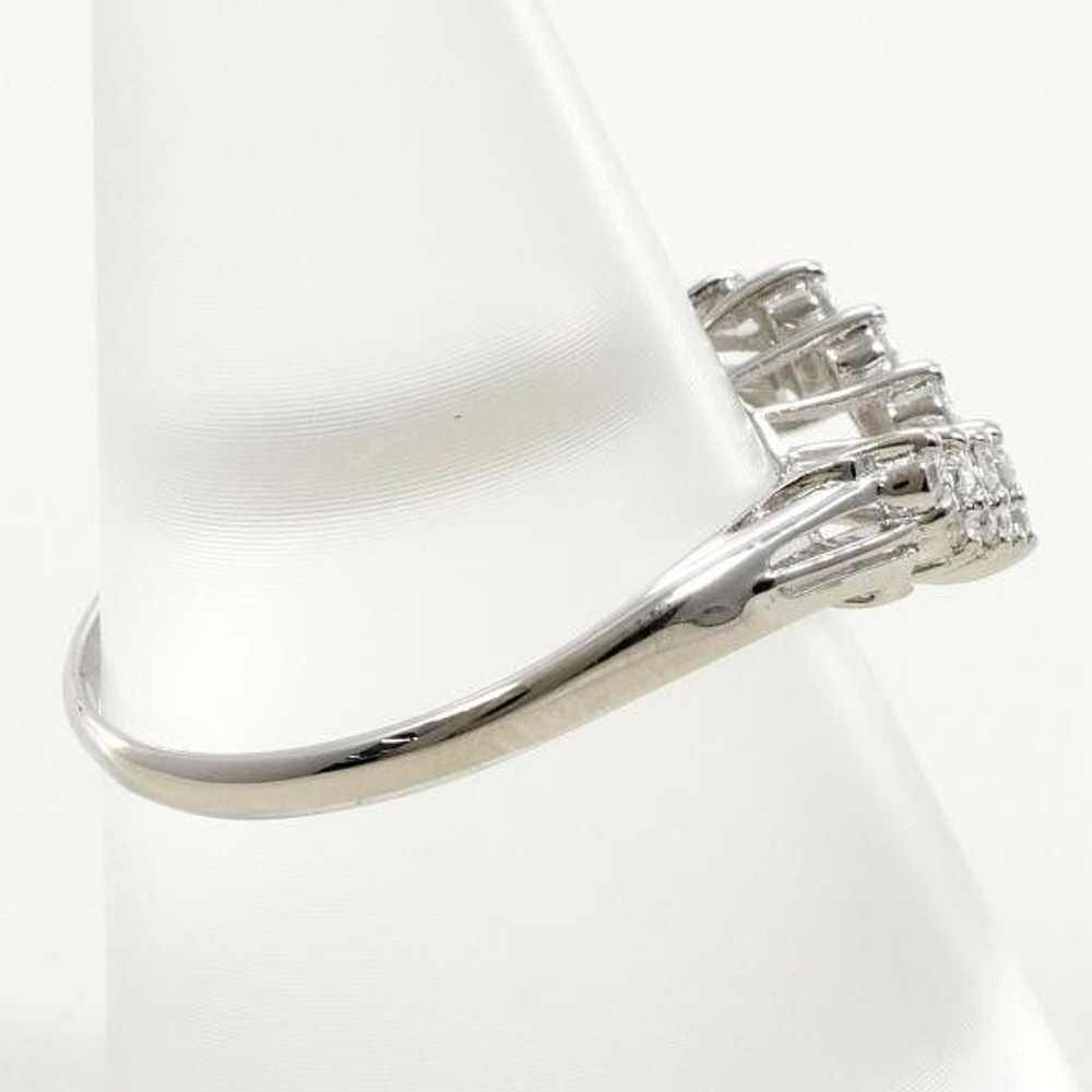 Other Other PT900 Platinum Diamond Ring 14.5 Meta… - image 2