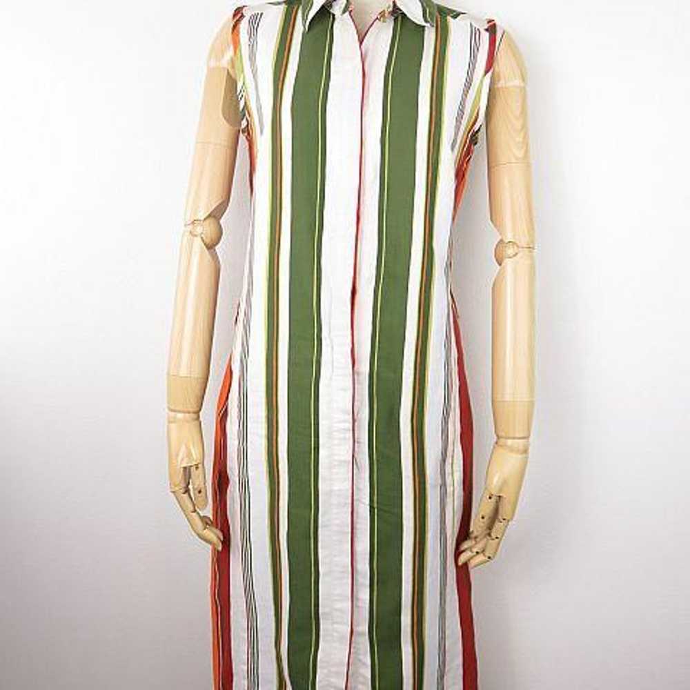 British-made Aquascutum long shirt dress vest mul… - image 1