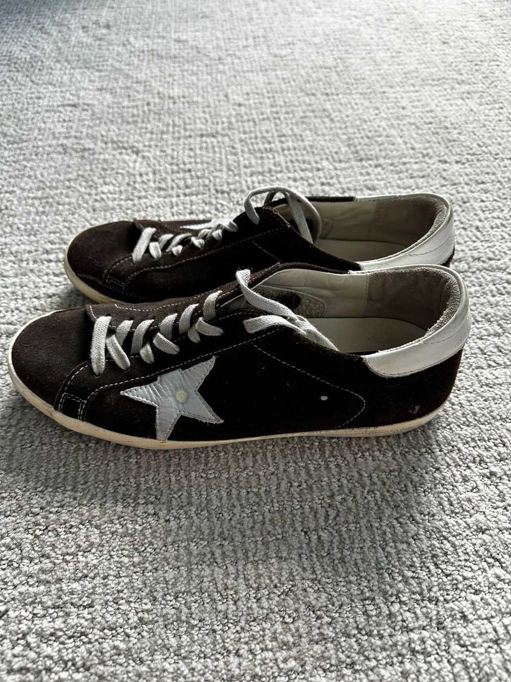 Golden Goose Brown Golden Goose Sneakers Size US … - image 3