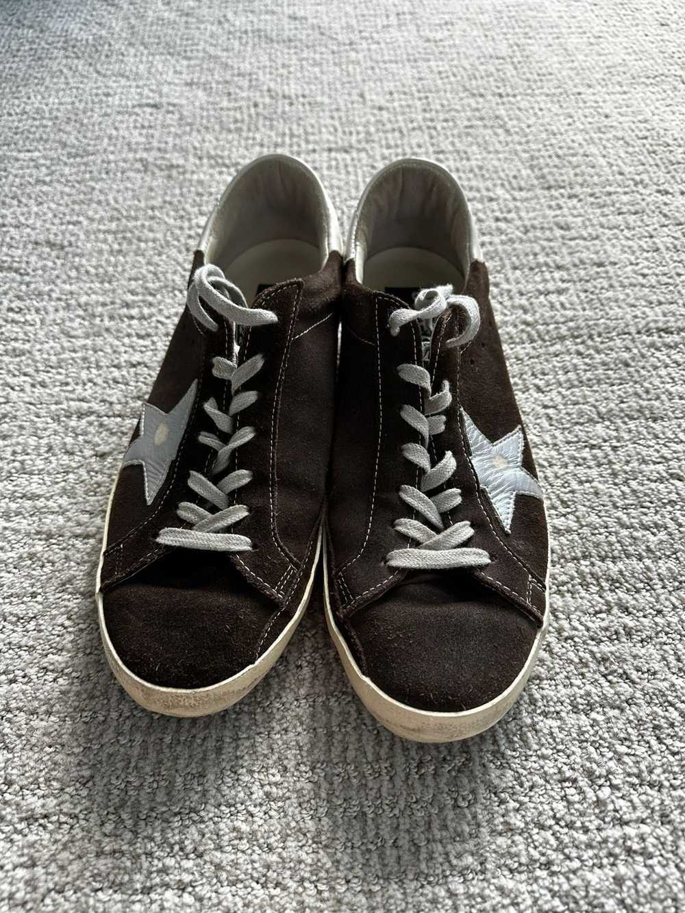 Golden Goose Brown Golden Goose Sneakers Size US … - image 4