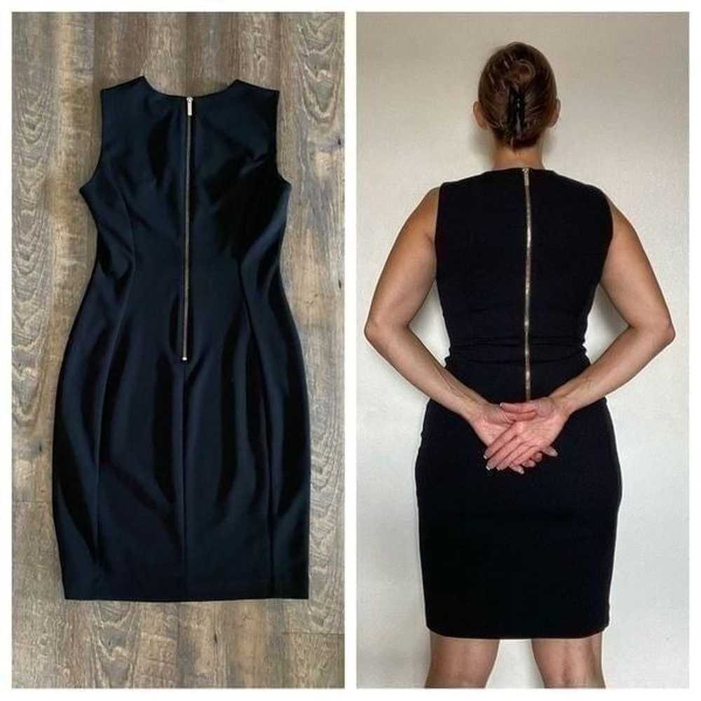 Calvin Klein Dress Black Classic Chic Minimalist … - image 4