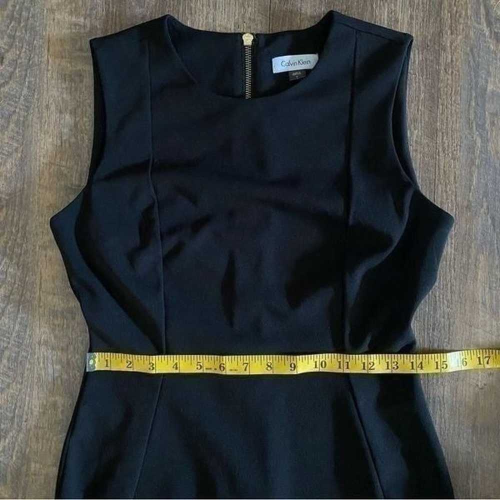 Calvin Klein Dress Black Classic Chic Minimalist … - image 8