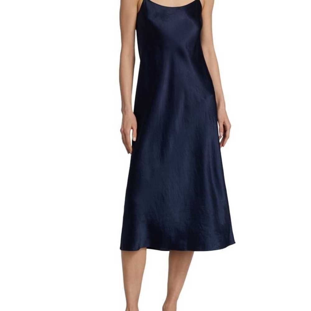 Vince Satin Slip Midi Dress - image 1