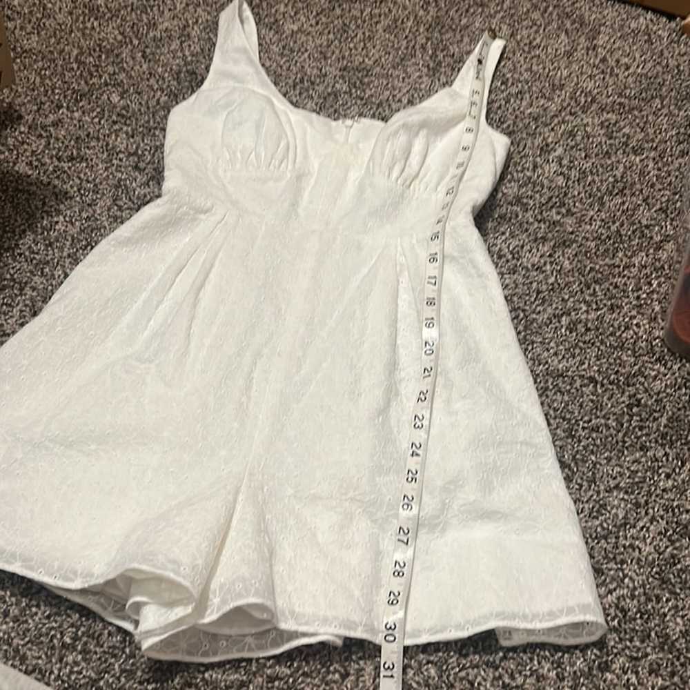 NWOT White Fame And Partners Sleeveless Romper 6 - image 11