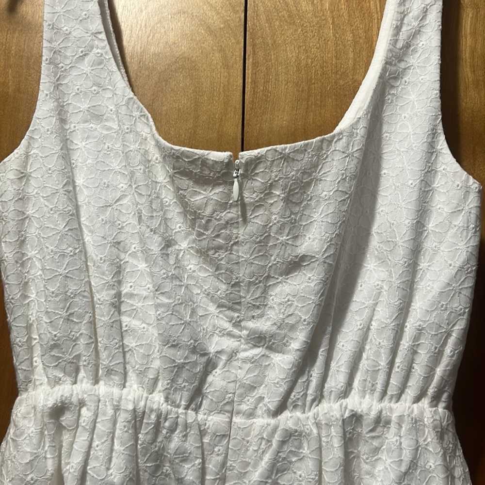 NWOT White Fame And Partners Sleeveless Romper 6 - image 7