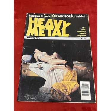 Other Heavy Metal Comic Magazine February 1984 Dou