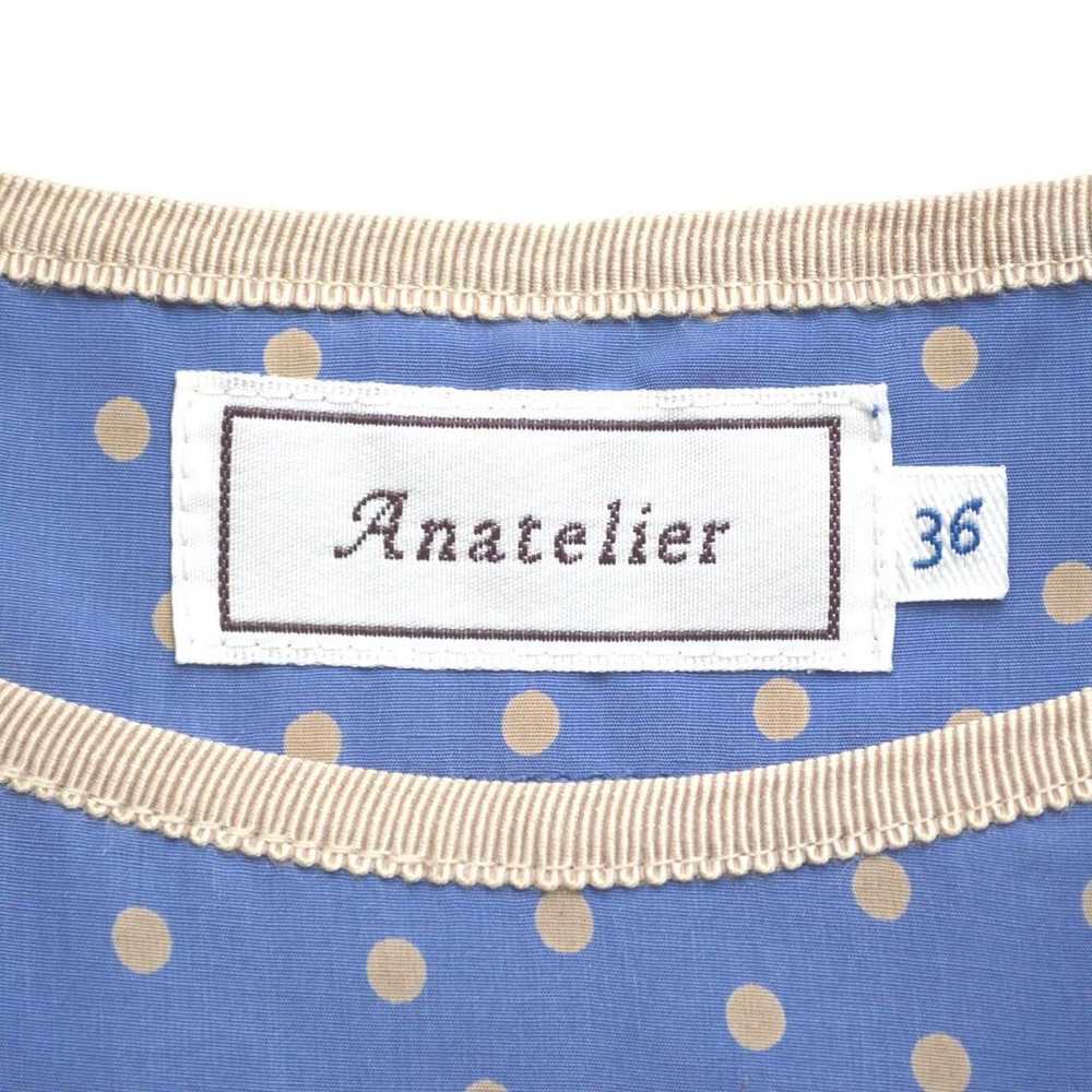 anatelier Anatelier Back Ribbon Puff Sleeve Polka… - image 12