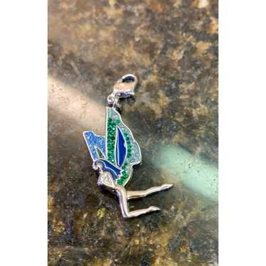 Vintage Swarovski Crystal Fairy Charm Pendant - EU